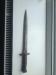 Bayonet dated and used in war in 1890