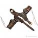 Brown Leather Double Holster Gun Rig 