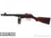 Pistolet PPSz 41, 7.62x25mm Tokar [M3443]