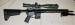 karabin 18" mini sr25  luneta dwojnog midrang