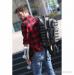 Košile Brandit Check Shirt - červená-černá
