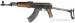 Karabinek AKS kal. 7,62x39mm 1960r. - Prototyp