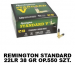 REMINGTON STANDARD 22LR 38 GR OP.550 SZT. 