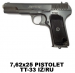7,62x25 PISTOLET TT-33 IŻ/RU 