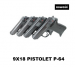 9X18 PISTOLET P-64 