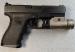glock 19 gen3 latarka, kabura, płytka