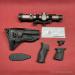 Zestaw do AR15 reg.kolba, chwyty, luneta 1-6x24