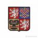 Nášivka znak České republiky 7x8 cm suchý zip
